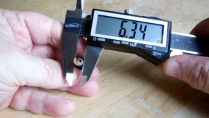 Caliper Width Measurement